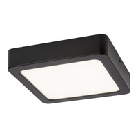 Plafond LED stropní svítidlo 12W 1035lm 4000K Black Minimalist Shaun Rabalux