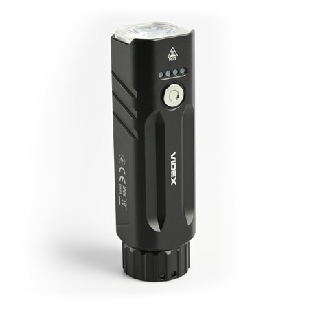 Světlo na kolo LED svítilna Dřevotěsná dobíjecí baterie IP68 2000lm Videx