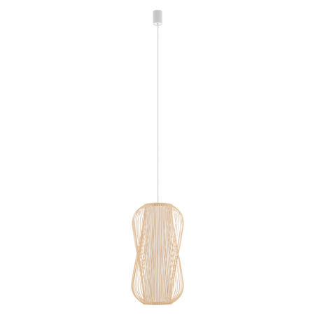 PUKET L 11162 Nowodvorski E27 Bílá skandinávská závěsná stropní lampa