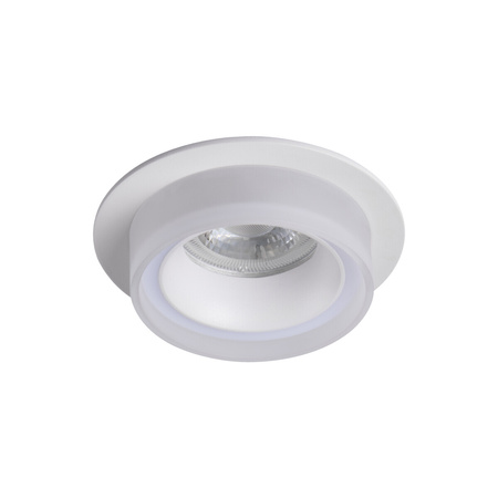 Stropní svítidlo LONVI GU10/GU5.3 Round White KANLUX pro zápustnou montáž