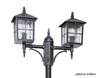 Venkovní zahradní lampa LANTERN E27 Venice OGMWN 2 KW 180-280cm černá Su-Ma