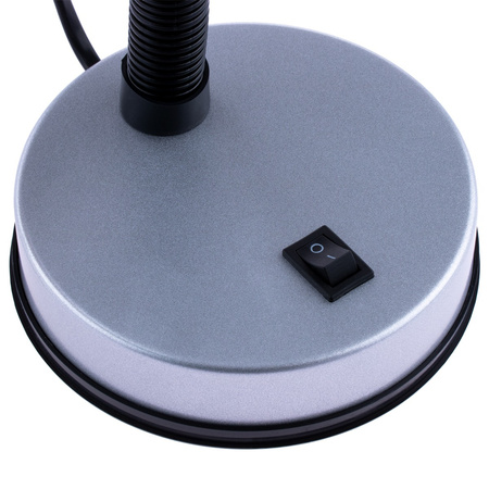 Lampa školní lavice pro LED E27 GAMA KM4010-ST. stříbrná