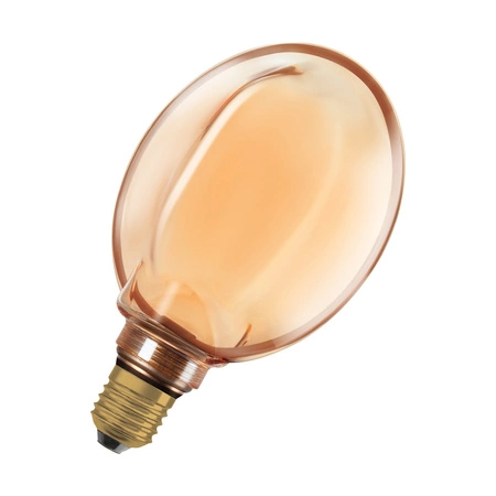 Dekorativní LED žárovka G130 Sphere E27 4W = 22W 220lm 1800K teplá bílá 330° Filament Dimmable Vintage 1906 Osram