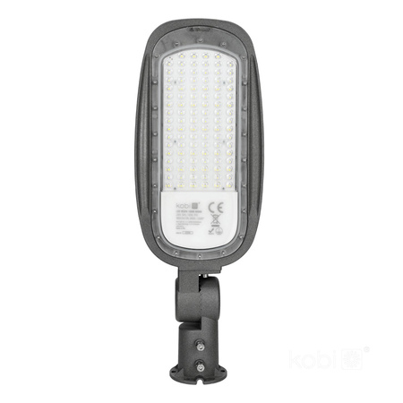 Pouliční svítidlo LED Industrial Road Luminaire 100W 9800lm 4000K neutrální bílá IP65 IK08 šedé Vespa Kobi