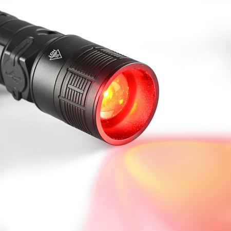 Dobíjecí ruční svítilna LED 10W 1000lm 5 režimů USB-C Vodotěsné IP66 Videx