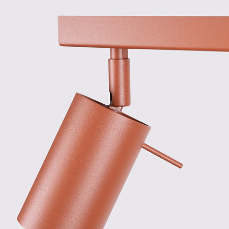 Tuba Spot Reflector Stropní svítidlo 4x GU10 Ochre Red Ring Bittersweet Shimmer SL.1510 Sollux