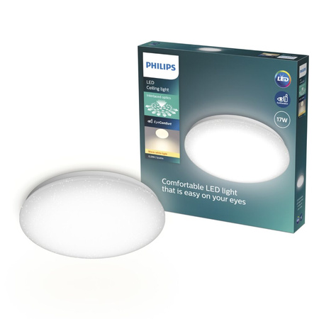 Stropní svítidlo LED Plafond 17W 1700lm 2700K Warm Star Effect Moire CL200 Philips