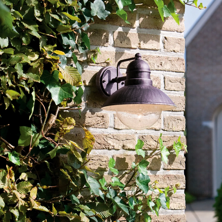 Zahradní lampa LED Elevation Nástěnná lampa DAMASCUS lucerna myGarden E27 IP44 pro Down Brown PHILIPS