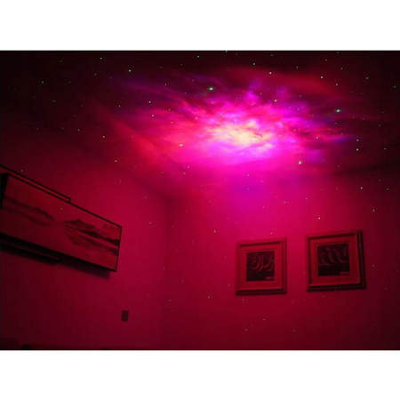 Dětská dekorativní noční lampa Astronaut s hvězdou LED 5W RGB 170° vypínač Bílá Masterled