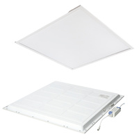 Povrchový panel LED 40W 6400lm 90° CCT UGR<19 Coffer White 60x60cm Capri Pro Kobi