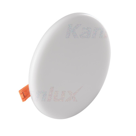 LED svítidlo pod omítku 10W 890lm 3000K Teplá 120° kulatá bílá AREL Kanlux