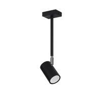 Stropní svítidlo NORANO GU10 Reflector Halogenové svítidlo Movable Black SOLLUX