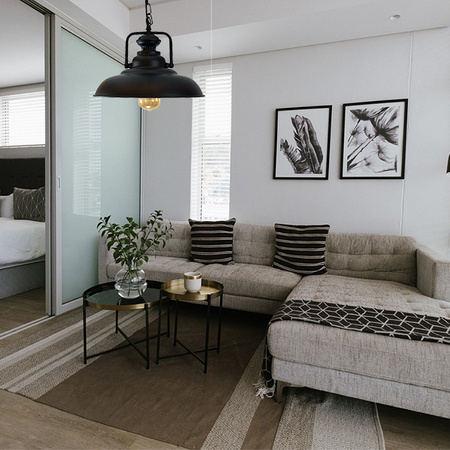 RETRO IL MIO ICELAND Závěsné stropní svítidlo 1xE27 černé - GOLDLUX (Polux)