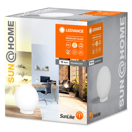 LED 8,5W 330lm CCT Stmívatelná bílá SMART+ WiFi Sun@Home Ledvance Lamp Nightstand
