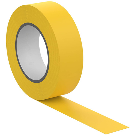Silná PVC izolační páska Voděodolná 19 mm x 0.13 mm Žlutá 20 m