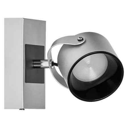 LED nástěnné stropní nástěnné svítidlo Povrchová montáž svítidla 5,8W 185lm CCT Dekorativní stříbrný bod Jupiter Ledvance