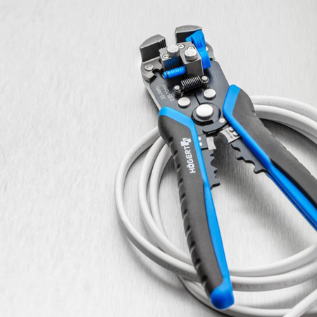 Automatické kleště na izolaci vodičů Hlava 210 mm 0,05 mm? - 10 mm? Hoegert Technik