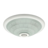 Plafond LED pro povrchovou montáž E27 kulatý bílý PIR senzor FOGLER KANLUX