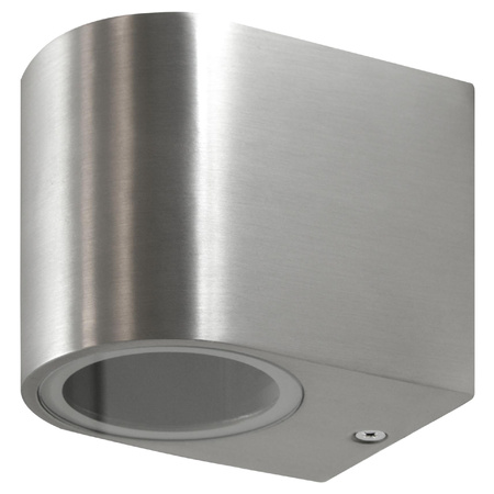 LED zahradní nástěnné svítidlo GU10 BOSTON GOLDLUX (Polux) OVAL SATIN