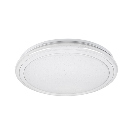 LED 24W 1800lm 3000-6500K CCT RGB Dálkově stmívatelné bílé Moderní svítidlo Leonie Rabalux pro vestavbu do zdi