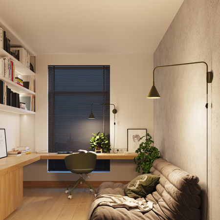 Nástěnné svítidlo E14 Green Olive NOX Crimson SL.1700 Sollux