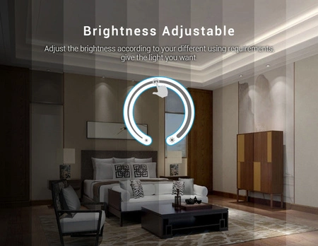 DÁLKOVÉ OVLÁDÁNÍ Nástěnný panel 1zónový MONO Mi-Light DIMMER - FUT087