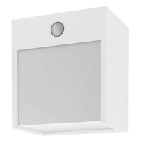 BALIMO LED zahradní nástěnná lampa 12W 4000K IP44 s pohybovým senzorem bílá RABALUX