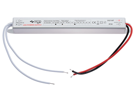 Napájení LED pásků 2A 24W 12V DC SLIM nábytkový zdroj