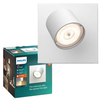 LED STAR stropní svítidlo 4,5W 2700K stmívatelné reflektorové svítidlo pohyblivé bílé PHILIPS