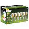 6x LED žárovka E14 Ball P45 4W = 40W 470lm 3000K Warm 360° FILAMENT LUMILED