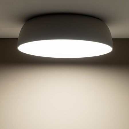 Stropní svítidlo Plafond s povrchovou montáží E27 šedé SATELLITE M 8018 Nowodvorski