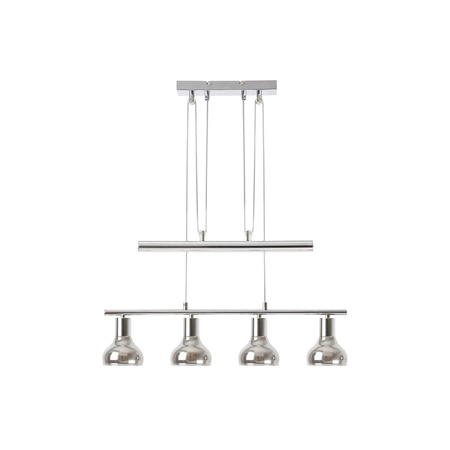 Stropní závěsné svítidlo 4 x E14 Chrome Modern Holly Rabalux
