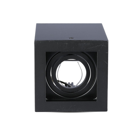 Bodové stropní svítidlo GU10 Square Black VT-797 V-TAC