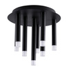 Stropní svítidlo pro povrchovou montáž 9x G9 Black Glam Sanico Goldlux