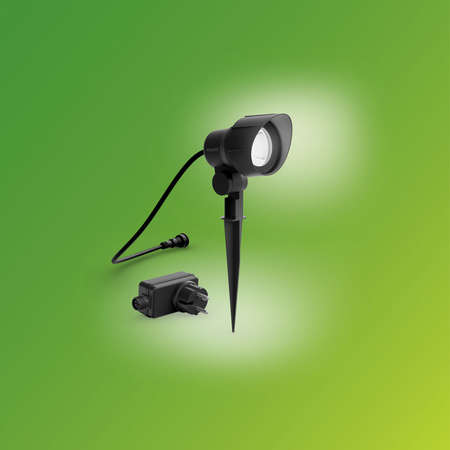Venkovní LED zahradní lampa SPOT Pack GardenLink 6W 12V 2700K IP44 + kabel pohyblivý zapuštěný PHILIPS