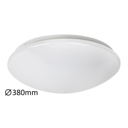 Plafond LED stropní svítidlo pro povrchovou montáž 24W 1800lm 4000K bílá Moderní Lucas Rabalux