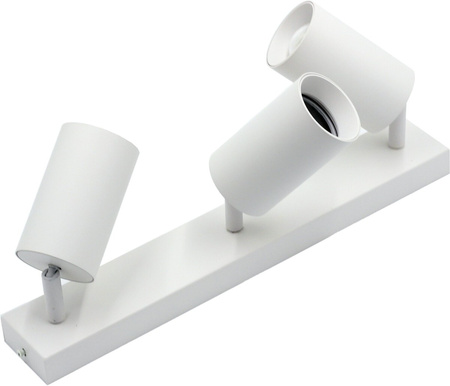 Stropní svítidlo QUALIS SPOT Reflektor Halogenové svítidlo 3xGU10 Bílá