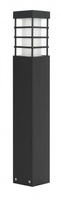 Venkovní stojací zahradní lampa POST RADO II 2 BL E27 50cm Su-Ma