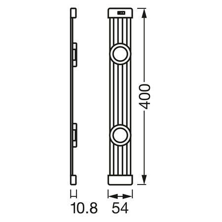 LED panelové bodové svítidlo 7W 400lm 4000K neutrální bílá Magnet Ledvance