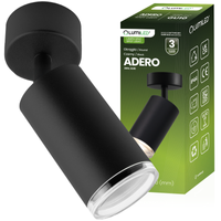 Nástěnné svítidlo LED Spot GU10 IP44 ADERO Black Lumiled Wall lamp