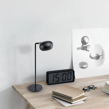 Stolní lampa LED 3W 300lm 5500K studená černá stmívatelná Videx