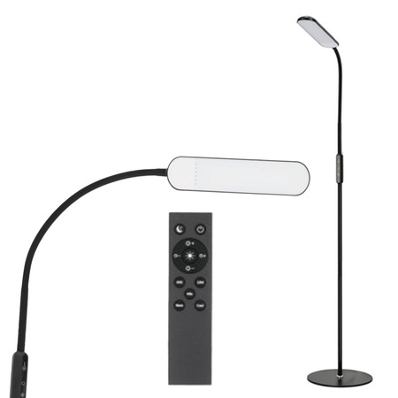Stojací lampa LED 10W 400lm CCT 180° černá Telio Kobi