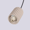 Závěsné svítidlo Závěsná lampa G9 kulatá béžová Moderní matná lampa Halo Sollux