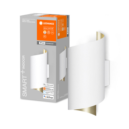 Nástěnné svítidlo SMART+ WIFI Chytré nástěnné svítidlo 12W ORBIS TWIST WHITE LEDVANCE