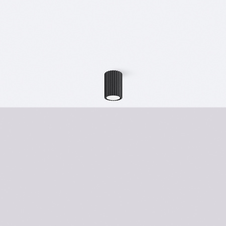 Stropní svítidlo Tuba Spot GU10 Black Carbon Deep Space SL.1568 Sollux