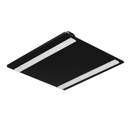 LED podhledový panel 60x60 Lamp 36W 5250lm 4000K Neutral 60° UGR19 Black Kanlux
