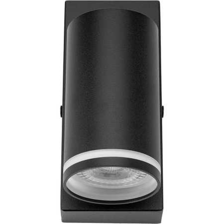 Nástěnné svítidlo GU10 RING s černým vypínačem