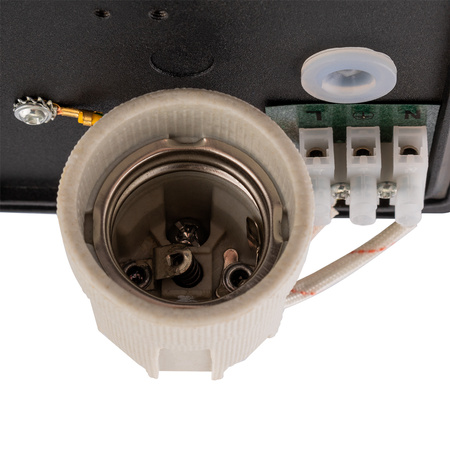 Zahradní nástěnná lampa E27, obdélníková DOMLO LUMILED