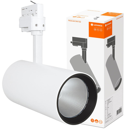 Svítidlo Dráha Bodové světlo Dráha SP D95 55W 4000K 3-fázová nastavitelná lampa Ledvance