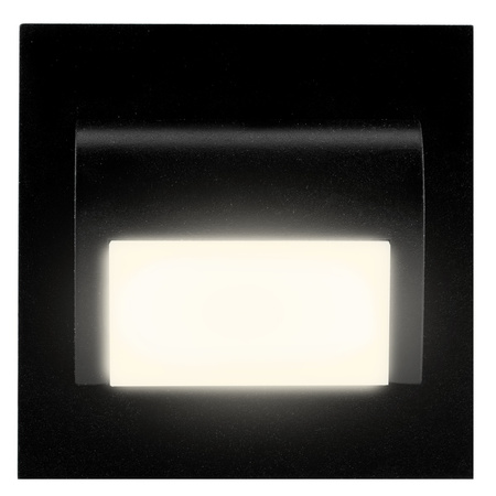 DECORUS schodišťové svítidlo LED lampa 1.2W Černá ProVero Neutrální bila 4000K 12V DC